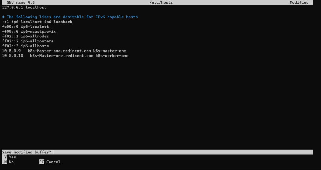Create a Kubernetes Cluster on VM
